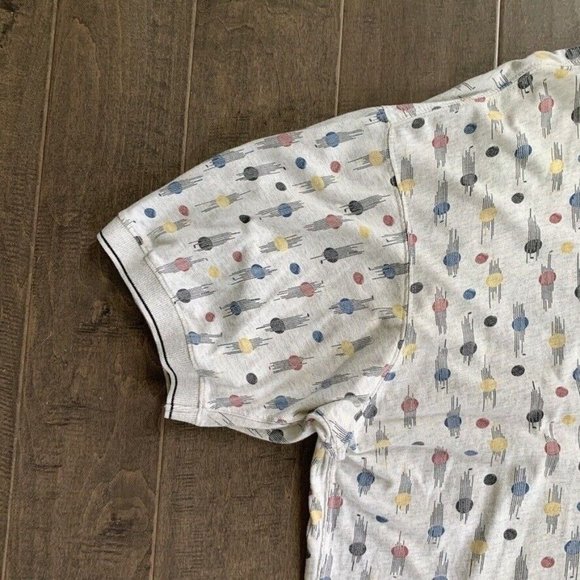 Axis Golf Collections Polo Shirt Men XL Printed Short Sleeve Lightweight Outdoor - Picture 8 of 12